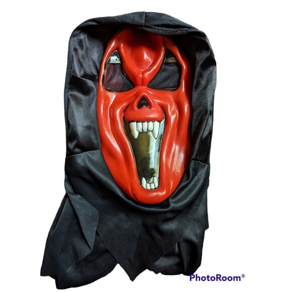 Fun World Easter Unlimited Devil Demon Scream Ghostface Mask HTF - Picture 1 of 5